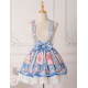 Strawberry Witch Blueberry Skirt with Shoulder Straps